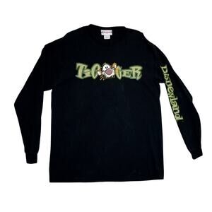 Vintage Disneyland Tigger Graffiti Long Sleeve Tee – Size L – Made in USA